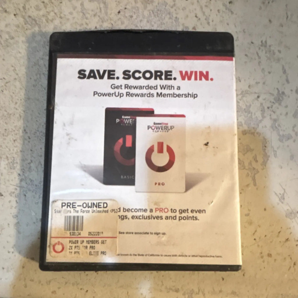 Star Wars The Force Unleashed PS3 Greatest Hits LucasArts T Rated