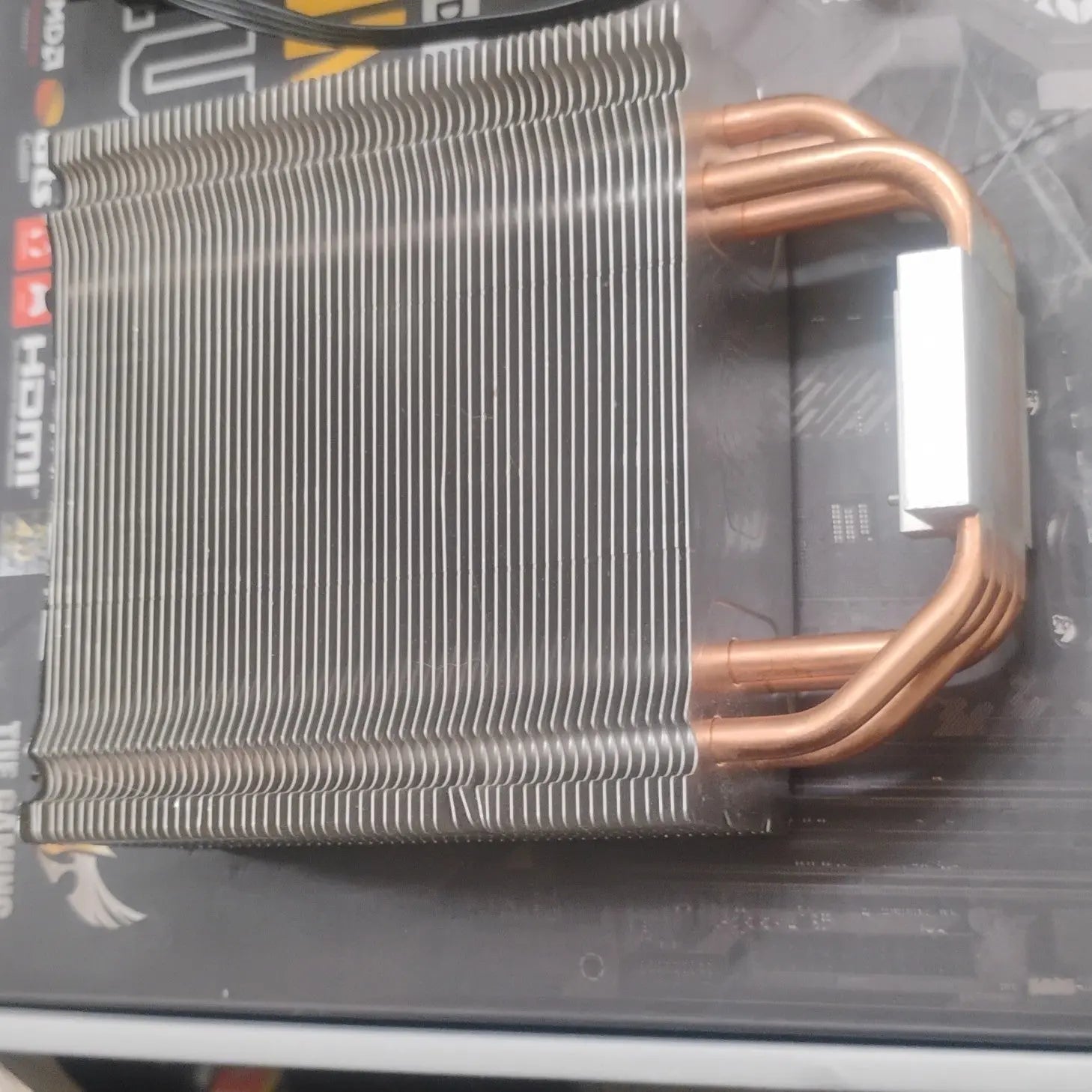 CPU Fan Cooler Heatsink w/ Aluminum, Copper Heatpipes