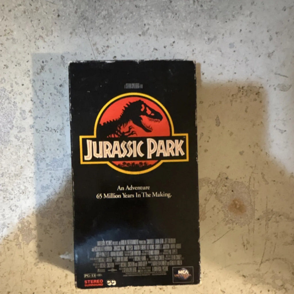 MCA Universal Jurassic Park (1993) VHS NTSC PG-13 Full Screen Steven Spielberg