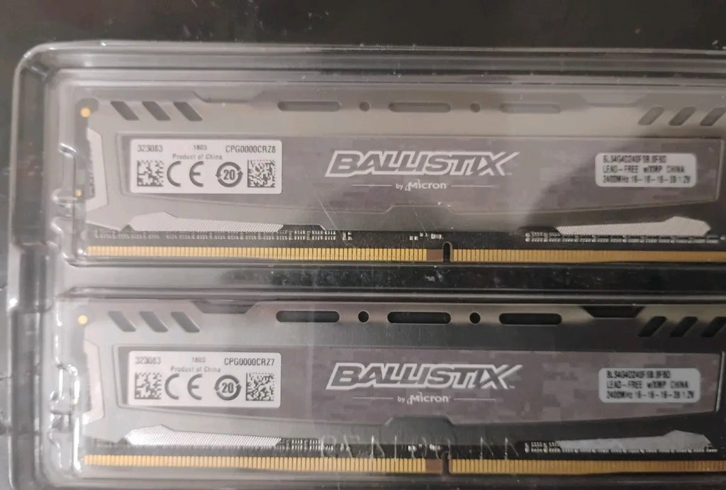 Micron Ballistix Sport 8GB (2x4GB) DDR4-2400 288-Pin DIMM XMP BLS4G4D240FSA.8FBD