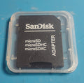 SanDisk microSD Adapter MicroSD Nothin Included (Free Shipping) USA