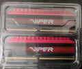 Patriot Viper (2x4GB) DDR4-3000 PC4-24000 DIMM Non-ECC PV48G300C6K  In Package